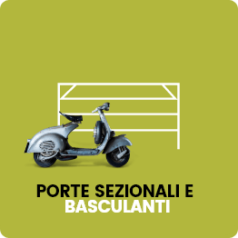 Automazioni per porte sezionali e basculanti